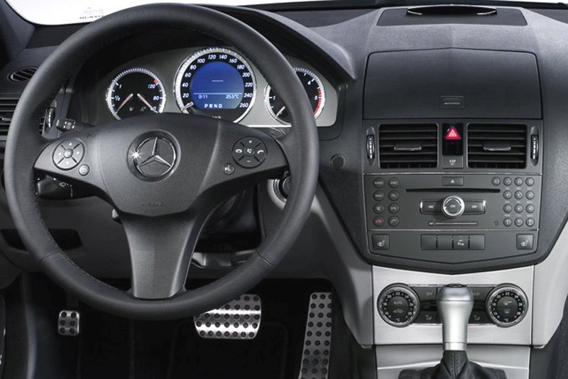 Rámeček autorádia Mercedes C-Class W204