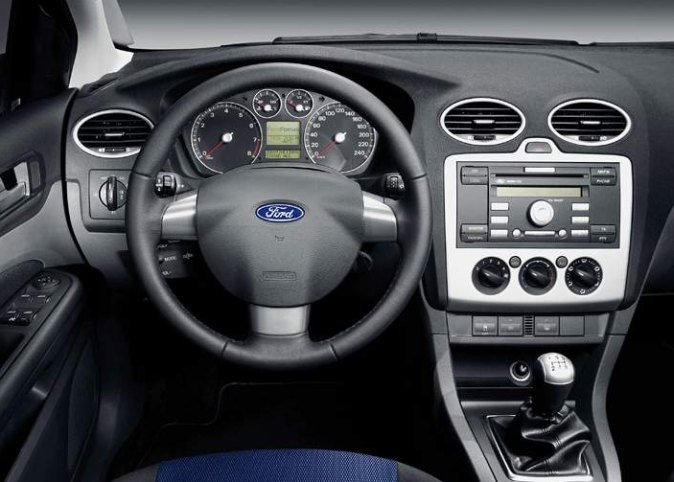 Rámeček autorádia FORD Focus 2004-2007 2DIN Sada s konektory