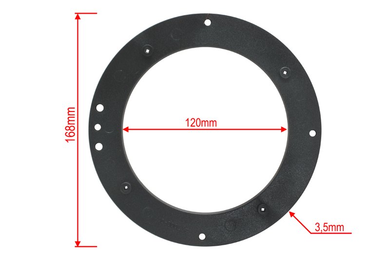 Redukce z 16.5 cm reproduktorů na 13 cm reproduktory 