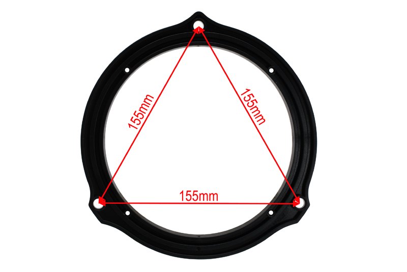 Redukce pod reproduktory do FORD Focus C-Max S-Max Kuga Mondeo Galaxy 16.5 cm
