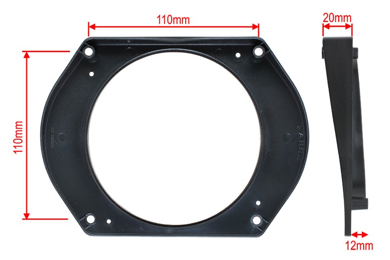 Redukce pod reproduktory do FIAT Bravo Brava Marea Multipla LANCIA Ypsilon 13 cm