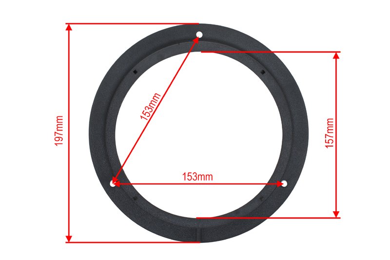 Redukce pod reproduktory do Mercedes A W169 B W245 FORD Mondeo BA7 16.5 cm