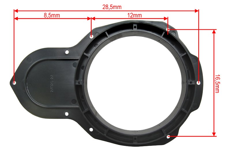 Redukce pod reproduktory do VW Passat B6 B7 CC