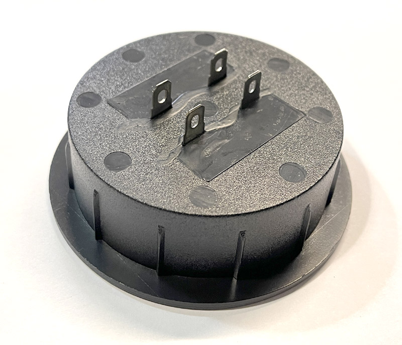 Reproduktorový terminál kulatý Dorro ConTerm 4 x 4 PU pro subwoofer
