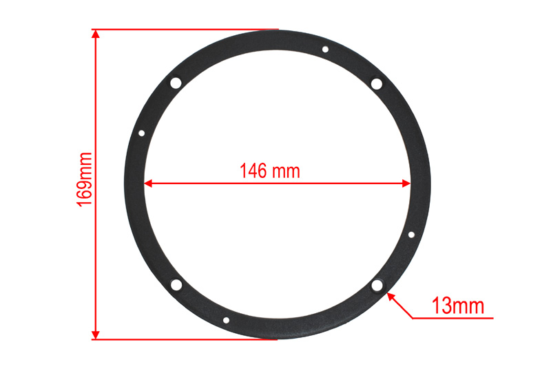 Podložky pod reproduktory 16.5 cm výška 15 mm