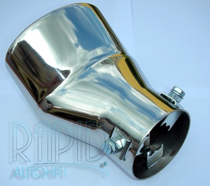 Nerezová koncovka výfuku Whitehooker WH-0064 oválná 97 x 58 mm
