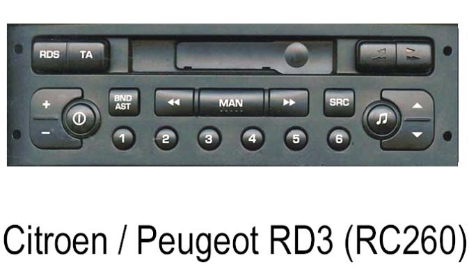 Adaptér pro ovládání na volantu PEUGEOT CITROEN FIAT od 2002
