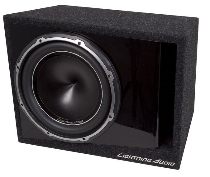 Subwooferový box Lightning Audio LA-1X12V