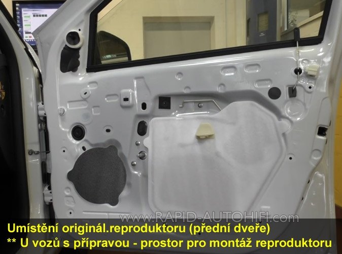 Reproduktory DACIA Duster 2017-2024 ESX SXE62 Přední+Zadní s redukcemi