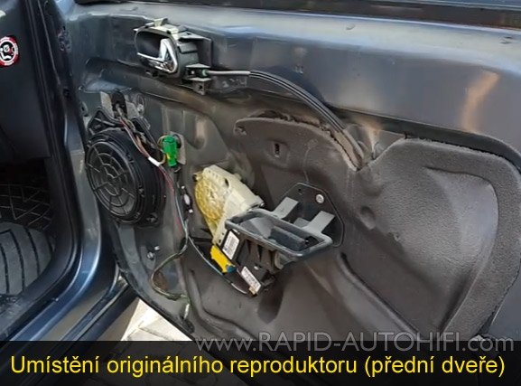 Reproduktory CITROEN C4 2004-2010 Renegade RX62 sada s redukcemi