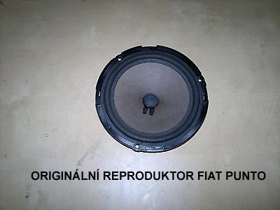 Reproduktory FIAT PUNTO 1999-2003 RENEGADE RX62 sada s redukcemi