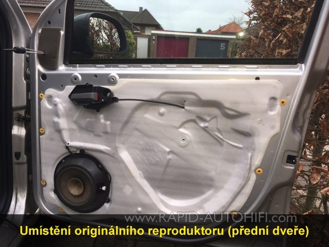 Reproduktory FIAT Panda ESX HZ62 sada s redukcemi