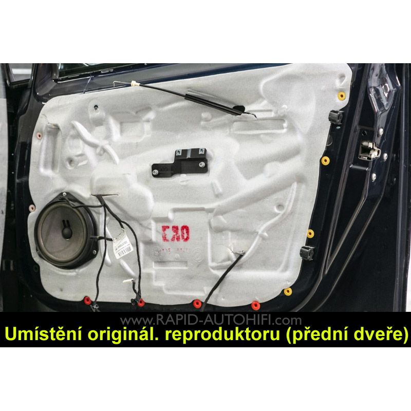 Reproduktory FIAT Grande Punto ESX SXE62 sada s redukcemi