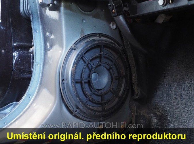 Reproduktory FIAT Barchetta Crunch DSX62 s redukcemi
