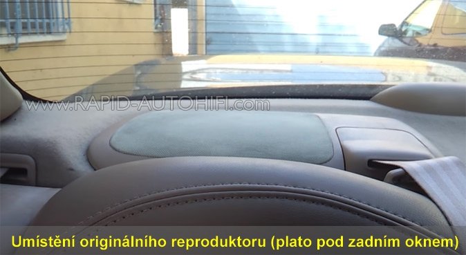 Reproduktory HONDA Accord 7G Lightning Audio S4.69.3 zadní s redukcemi