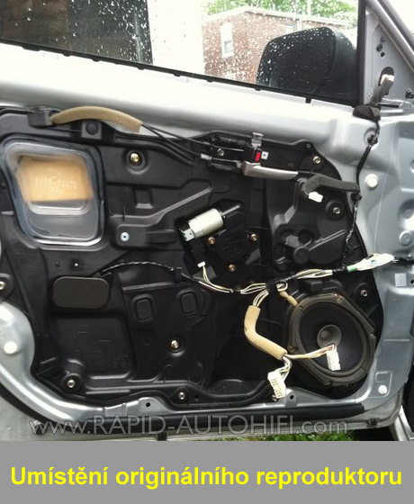 Reproduktory MAZDA 3 2003-2009 Rockford Fosgate T1682 s redukcemi