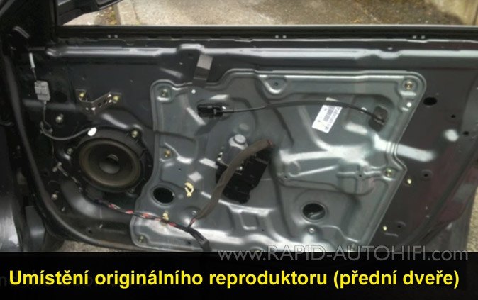 Reproduktory NISSAN Primera P12 Renegade RX62 sada s redukcemi