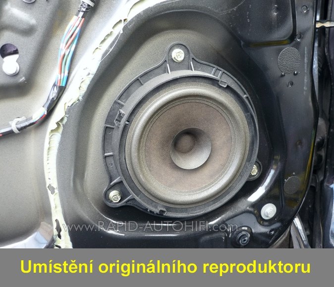 Reproduktory NISSAN Micra 2003-2010 Crunch DSX62 s redukcemi