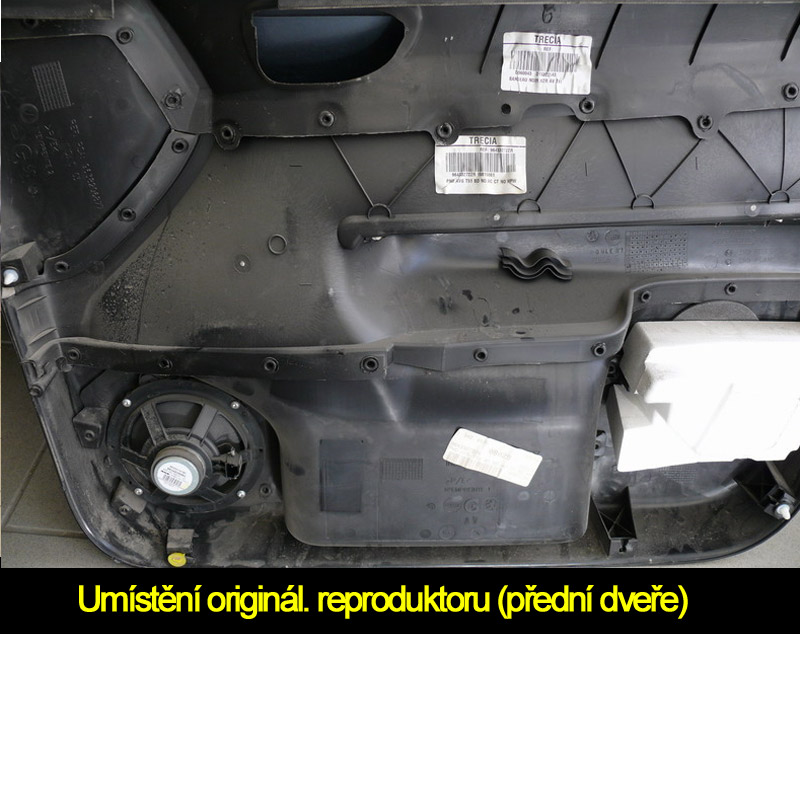 Reproduktory PEUGEOT 307 ESX HZ62 Přední s redukcemi