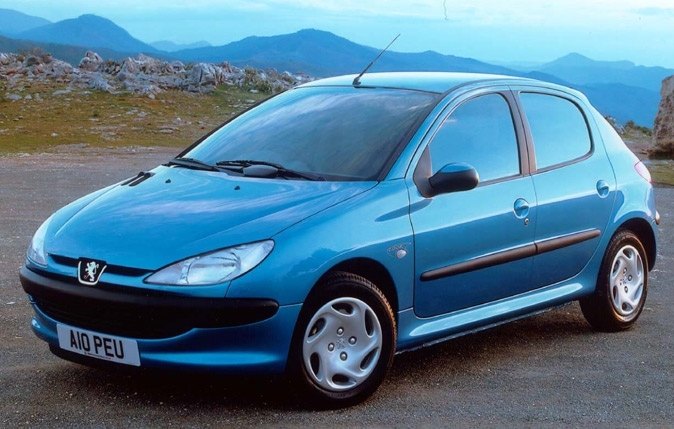 Reproduktory PEUGEOT 206 Crunch DSX62 Přední s redukcemi