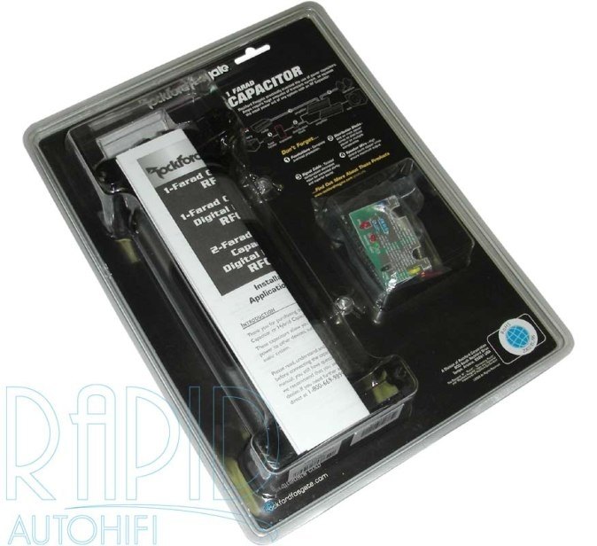 Kapacitor Rockford Fosgate RFC1