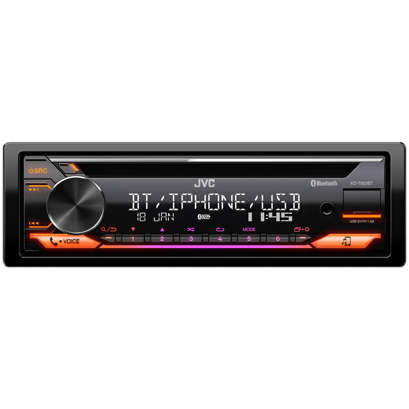 Autorádio JVC KD-T922BT s Bluetooth