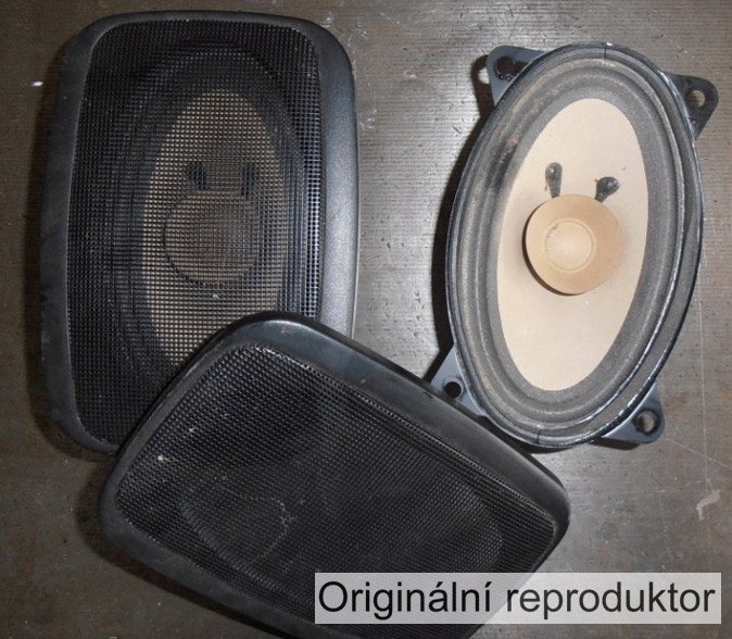 Reproduktory ŠKODA FELICIA Kombi ESX HZ462 Zadní 
