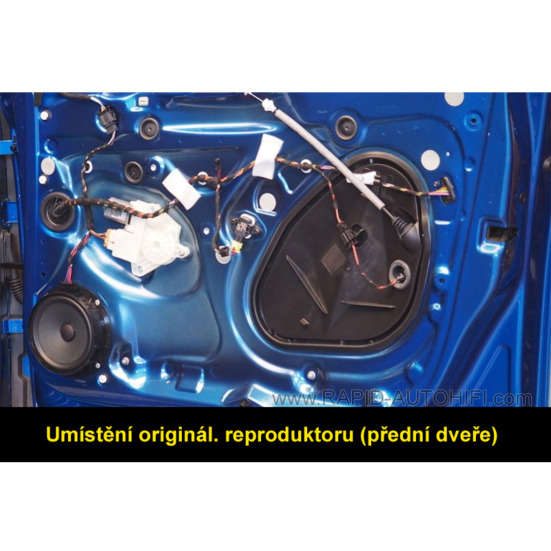 Reproduktory ŠKODA Fabia III. Renegade RX62 s redukcemi