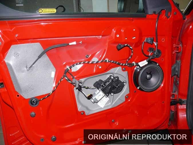 Reproduktory ŠKODA ROOMSTER Renegade RX62 Přední s redukcemi