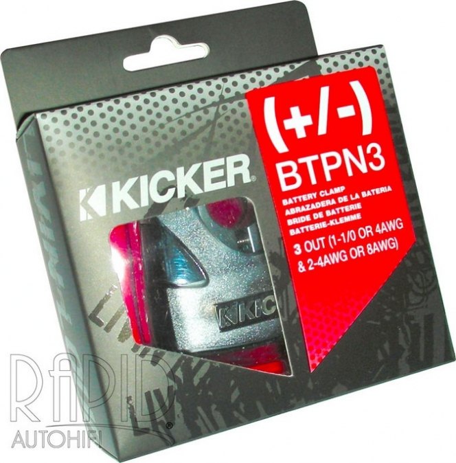Bateriová svorka Kicker BTPN3 obojetná plus i mínus