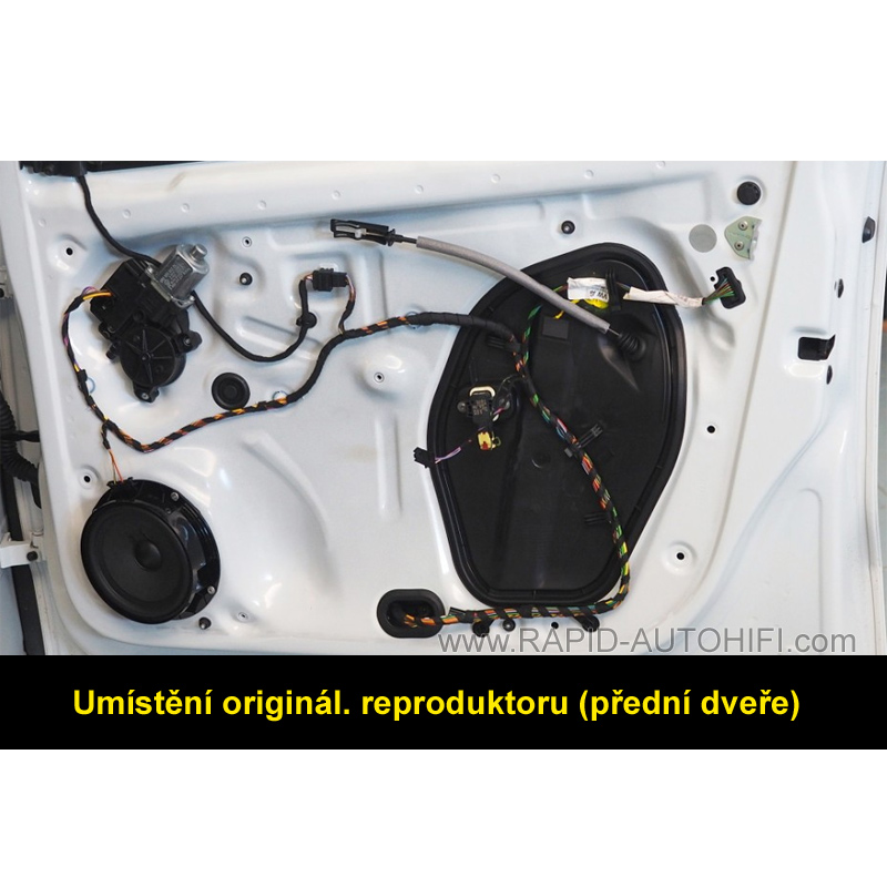 Reproduktory VW Polo 2009-2017 Renegade RX62 s redukcemi