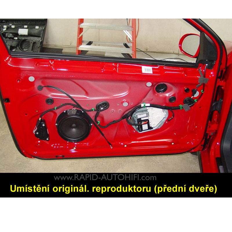 Reproduktory VW Golf 5 Renegade RX62 Přední s redukcemi