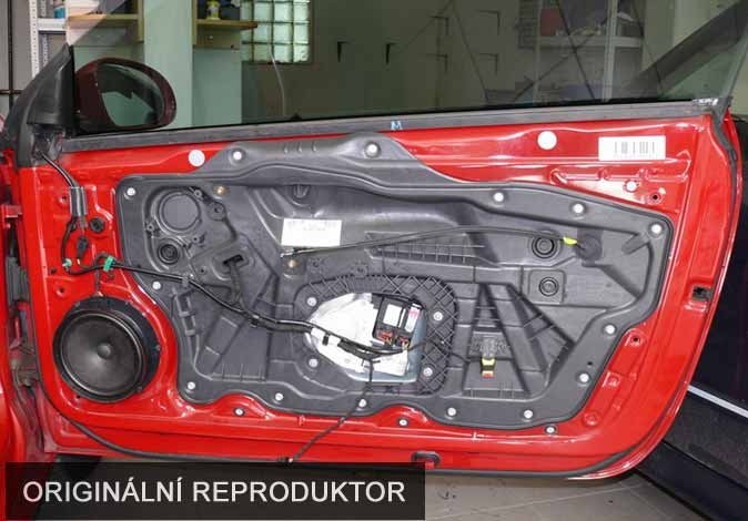 Reproduktory VW EOS ESX HZ6.2W s redukcemi