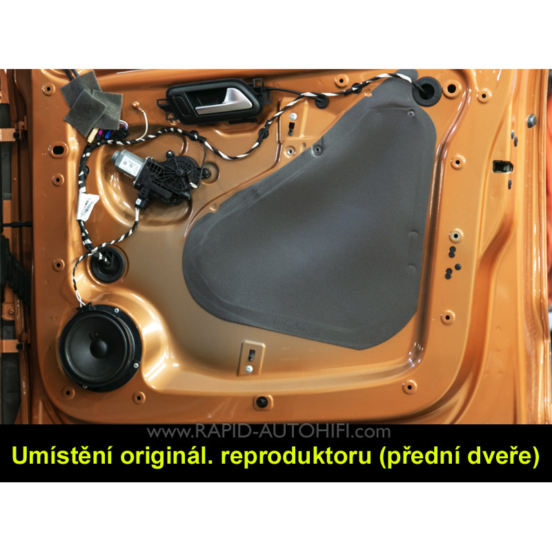 Reproduktory VW Amarok ESX SXE62 s redukcemi