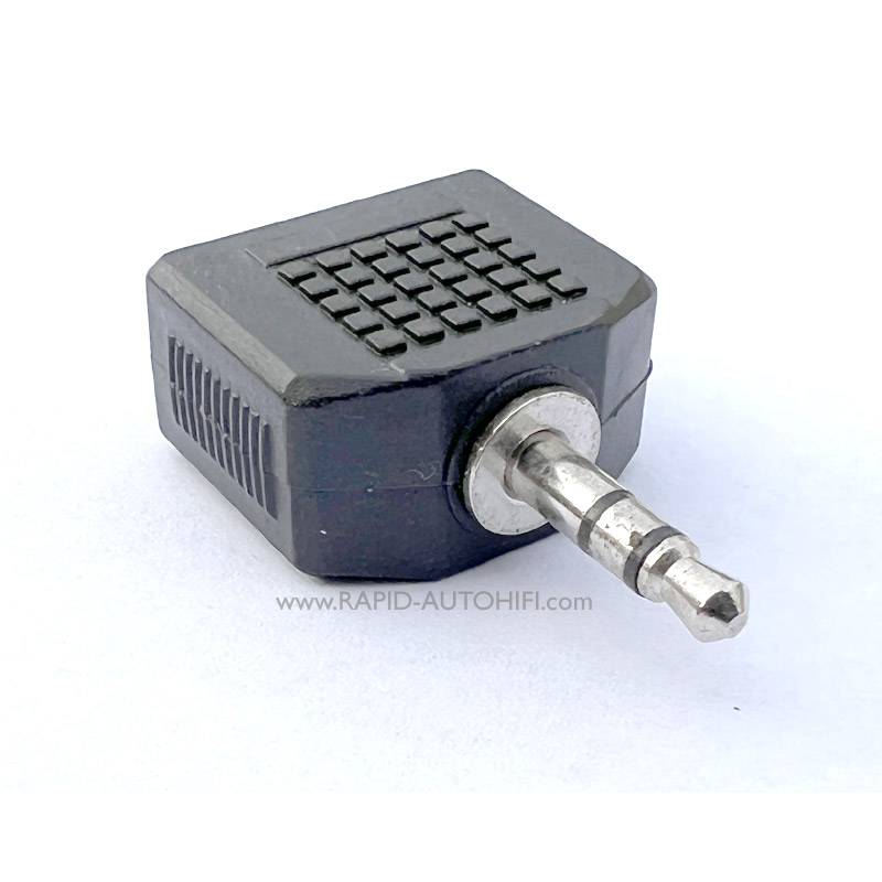 Rozdvojka Jack 3.5 Stereo 1x Samec 2x Samice