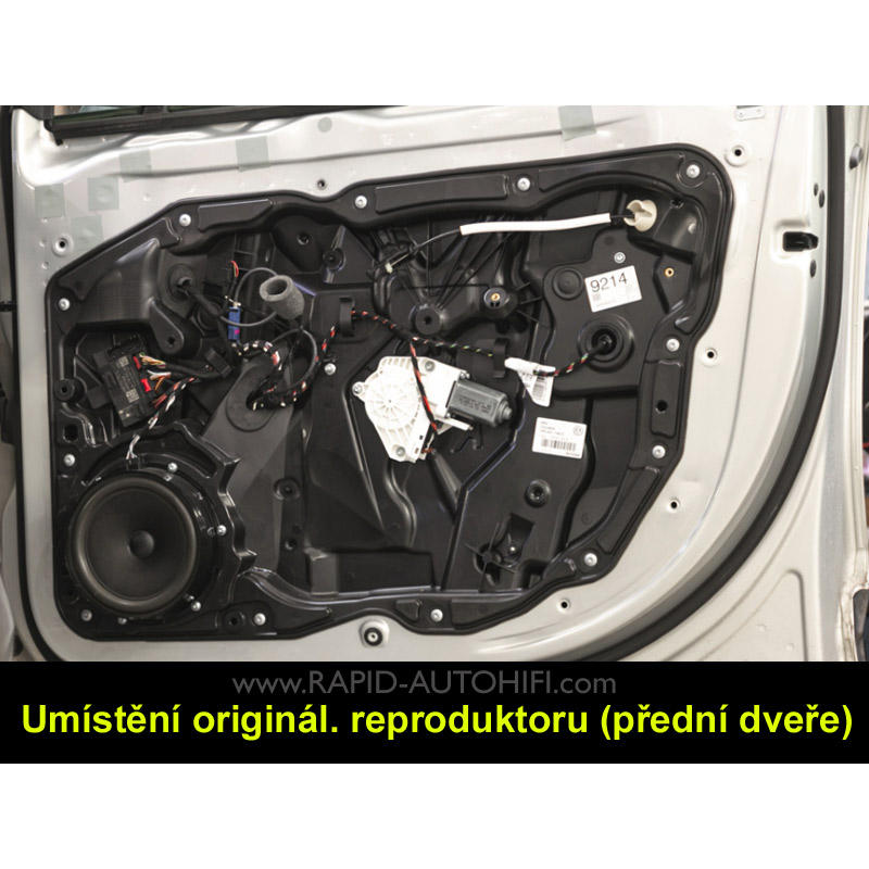 Reproduktory VW Touareg ESX HZ62 s redukcemi