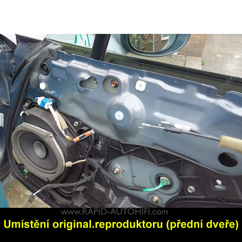 Reproduktory MAZDA MX-5 NC Crunch DSX62 s redukcemi