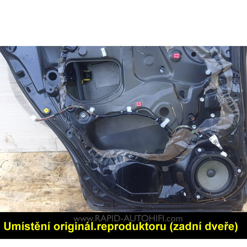 Reproduktory TOYOTA Avensis T27 Renegade RX62 Zadní s redukcemi