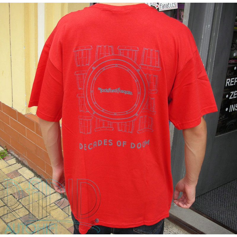 Rockford Fosgate Tričko Decades Of Doom T-Shirt M