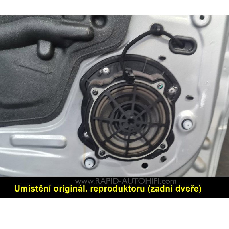 Reproduktory CITROEN C3 Picasso ESX SXE62 Přední sada s redukcemi