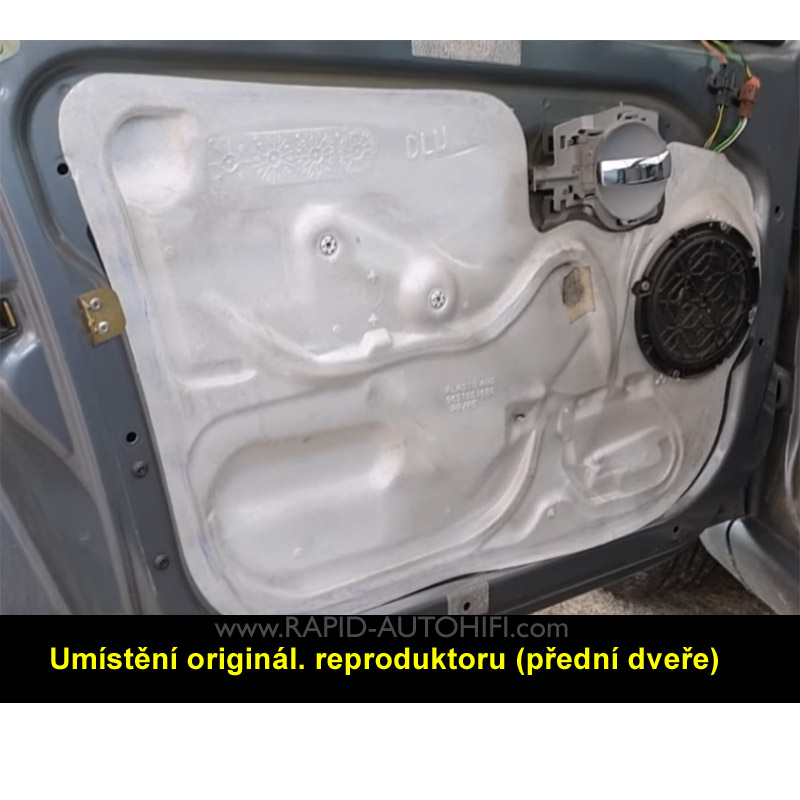 Reproduktory CITROEN C3 Crunch DSX62 Přední sada s redukcemi