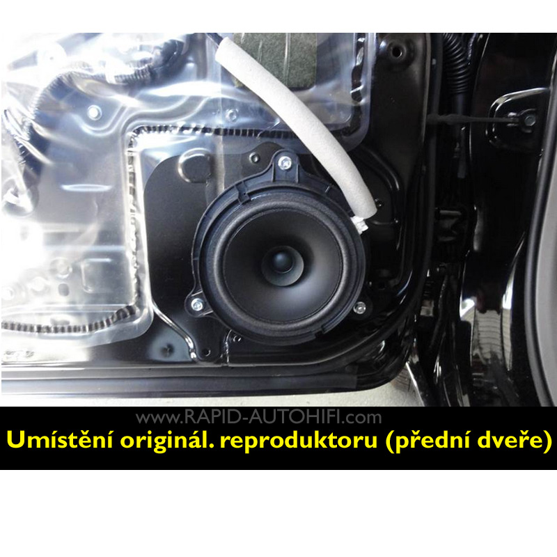 Reproduktory NISSAN Leaf Crunch DSX62 Sada s redukcemi