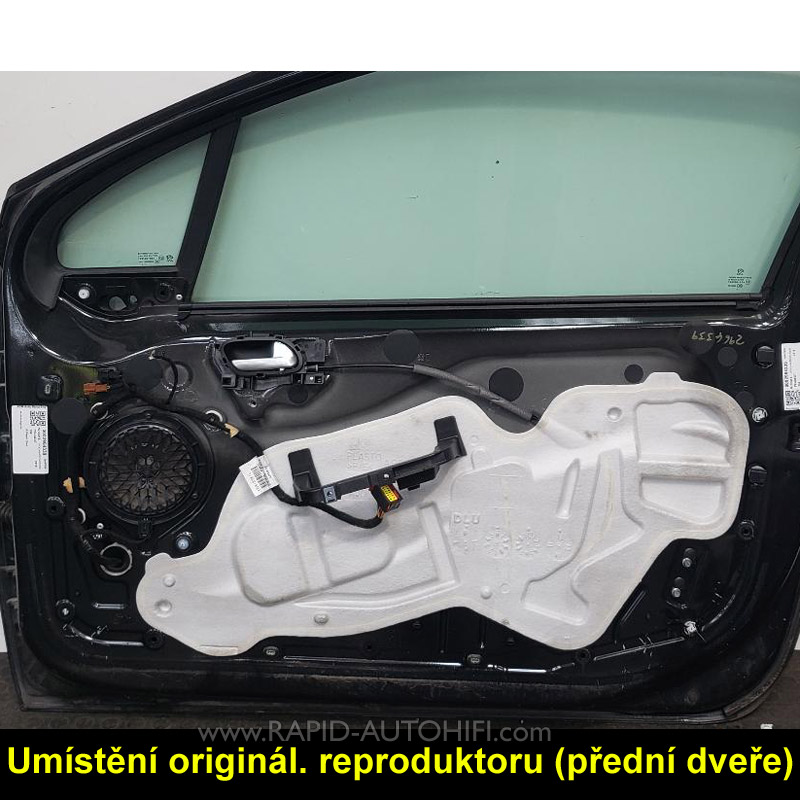 Reproduktory PEUGEOT 208 2012-2018 ESX SXE6.2W s redukcemi