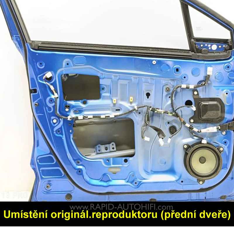 Reproduktory TOYOTA C-HR ESX SXE62 s redukcemi