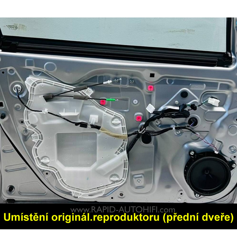Reproduktory TOYOTA Yaris Toyota Yaris Cross od 2020 Crunch DSX62 s redukcemi
