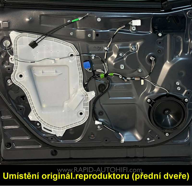 Reproduktory TOYOTA Rav4 2019-2025 Crunch DSX62 s redukcemi