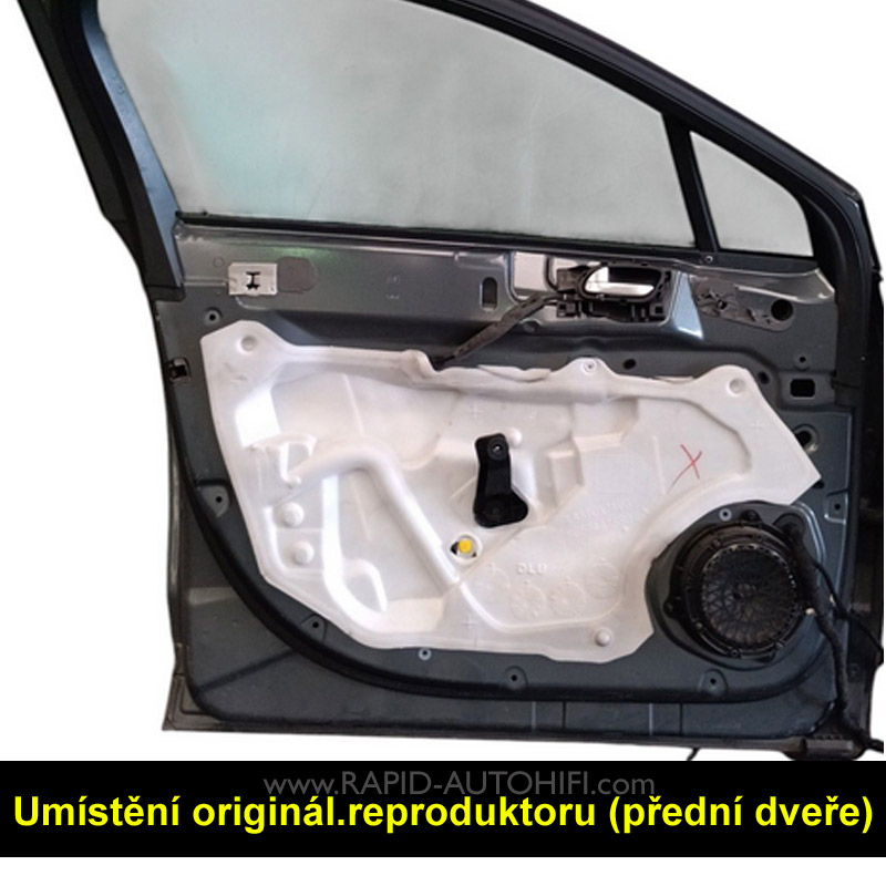 Reproduktory CITROEN C5 2008-2017 Crunch DSX62 sada s redukcemi