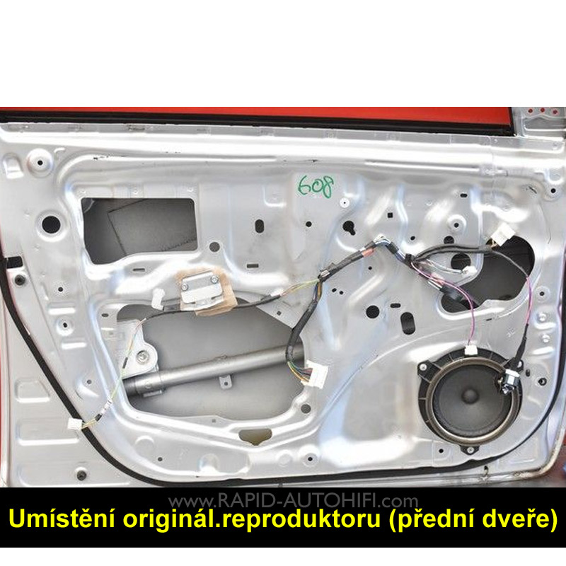 Reproduktory TOYOTA Corolla E150 Renegade RX6.2C s redukcemi