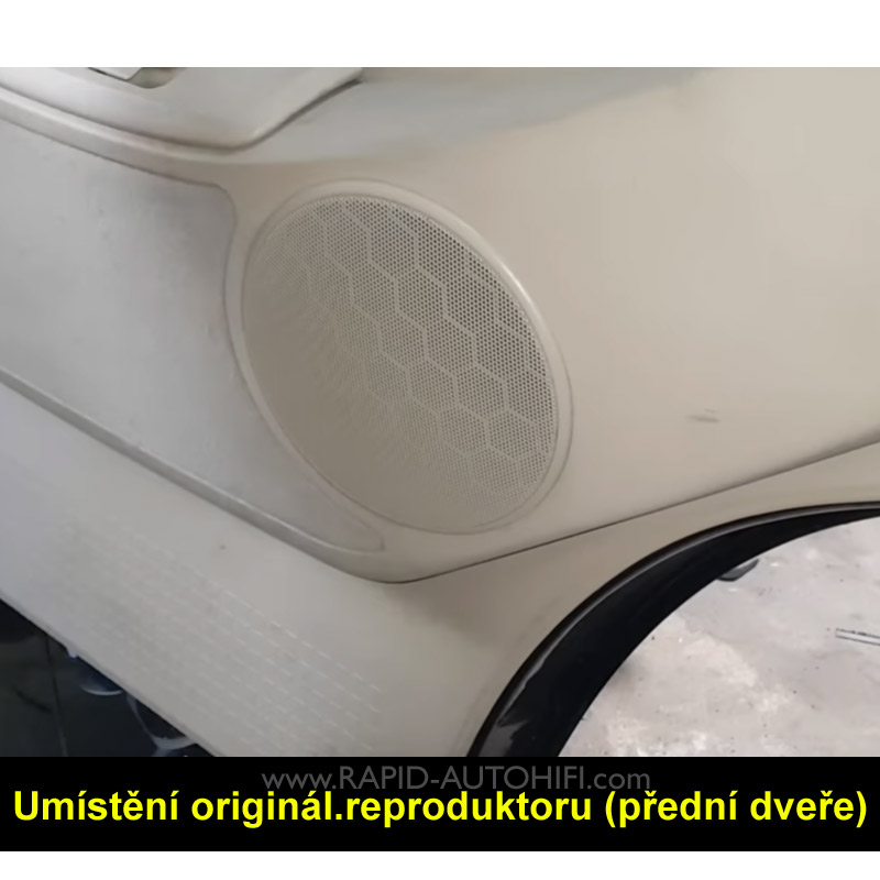 Reproduktory VW T4 Caravelle a Multivan Crunch DSX62 Přední s redukcemi