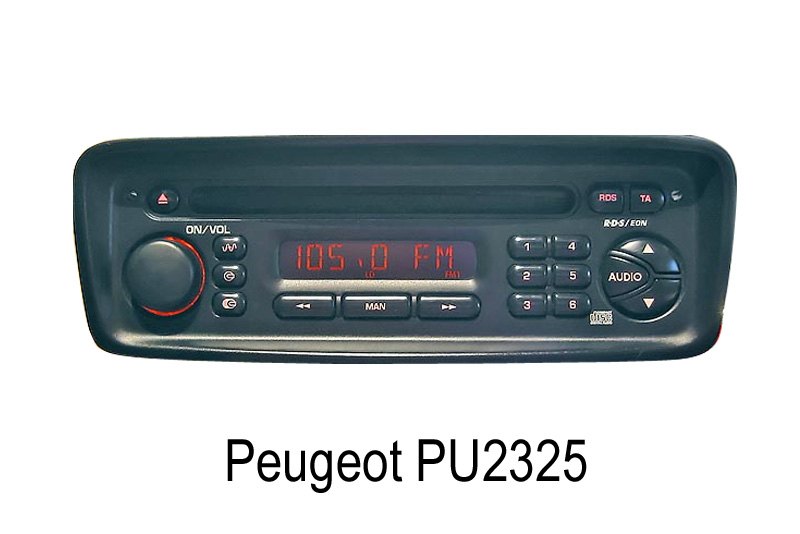 Adaptér pro ovládání na volantu PEUGEOT 206 306 FIAT Ducato Multipla Panda
